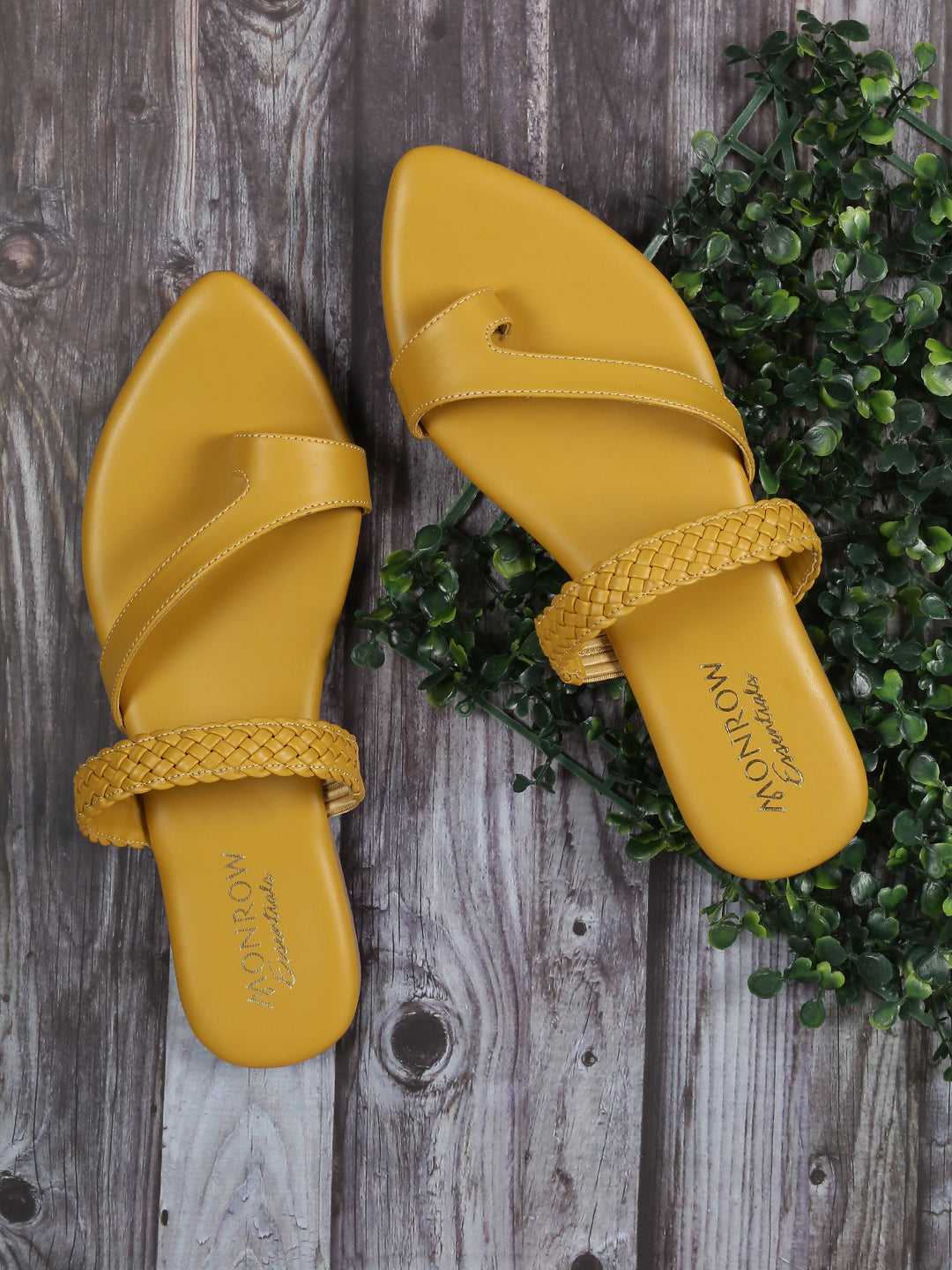 Ada Mustard Yellow Flats - Image 3