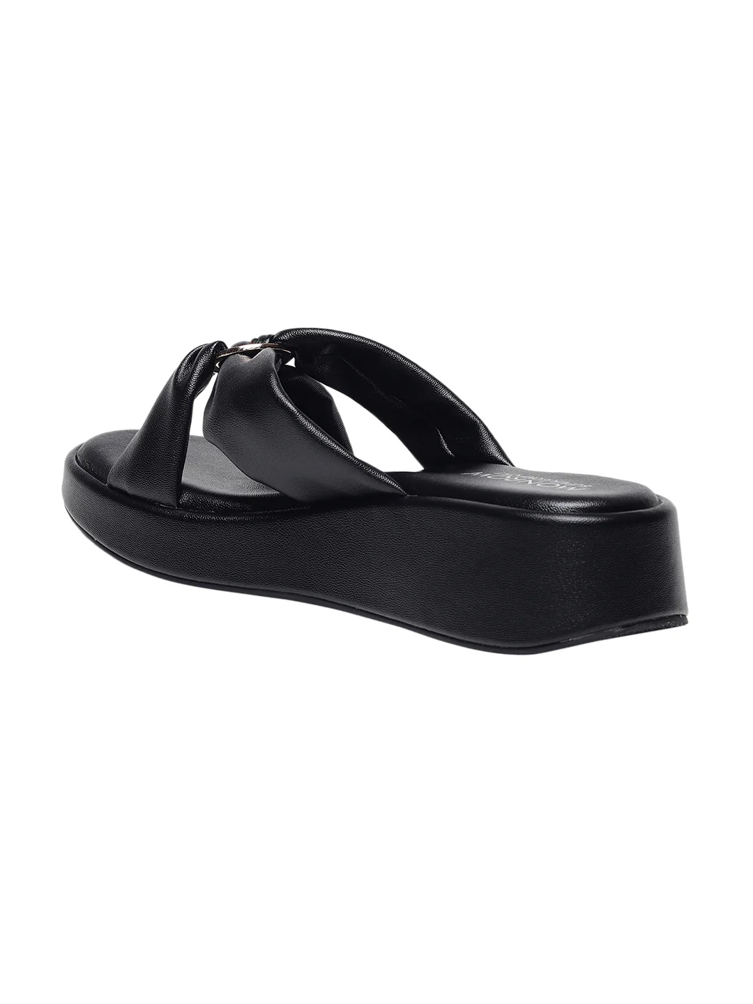 Alani Black Wedge Heels - Image 4