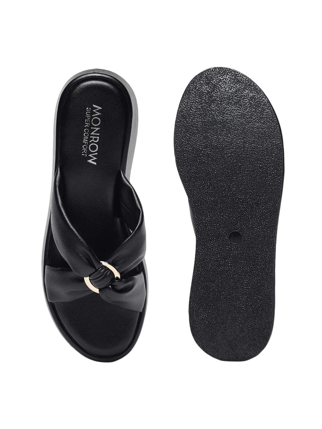 Alani Black Wedge Heels - Image 6