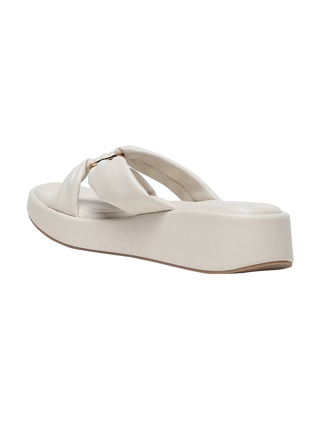 Alani Cream Wedge Heels - Image 4