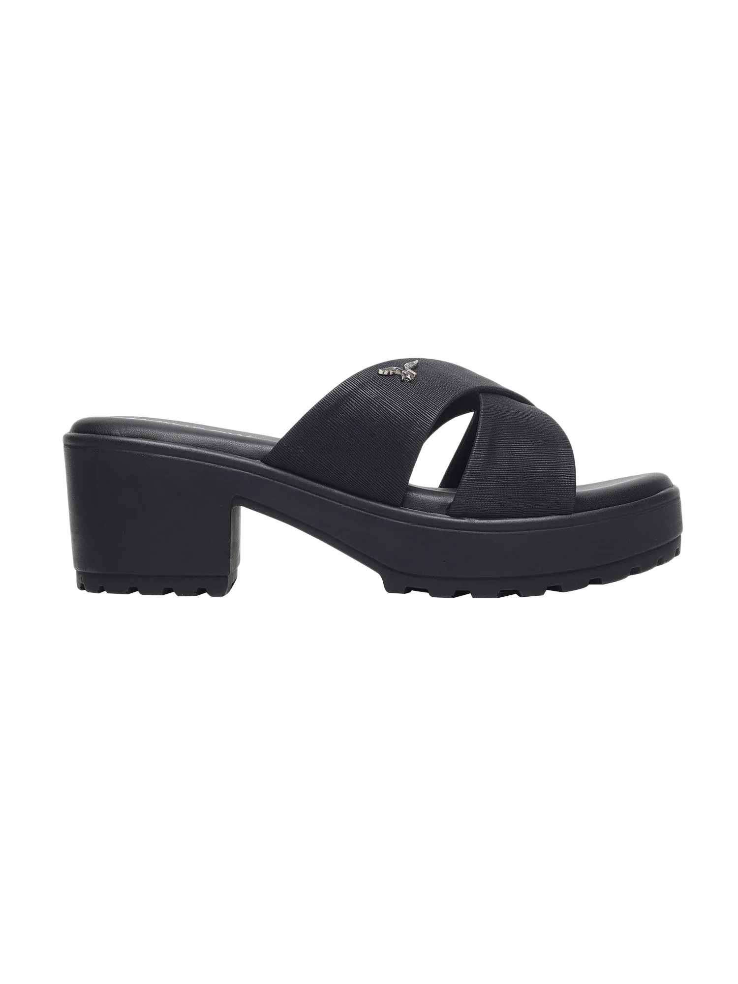 Alazne Black Platform Heels - Image 4