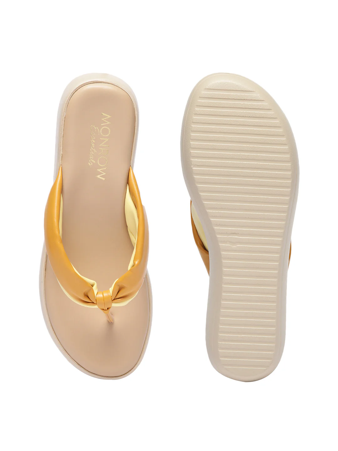 Alice Yellow Flatform Heels - Image 6