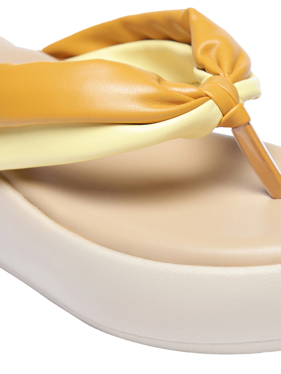 Alice Yellow Flatform Heels - Image 7