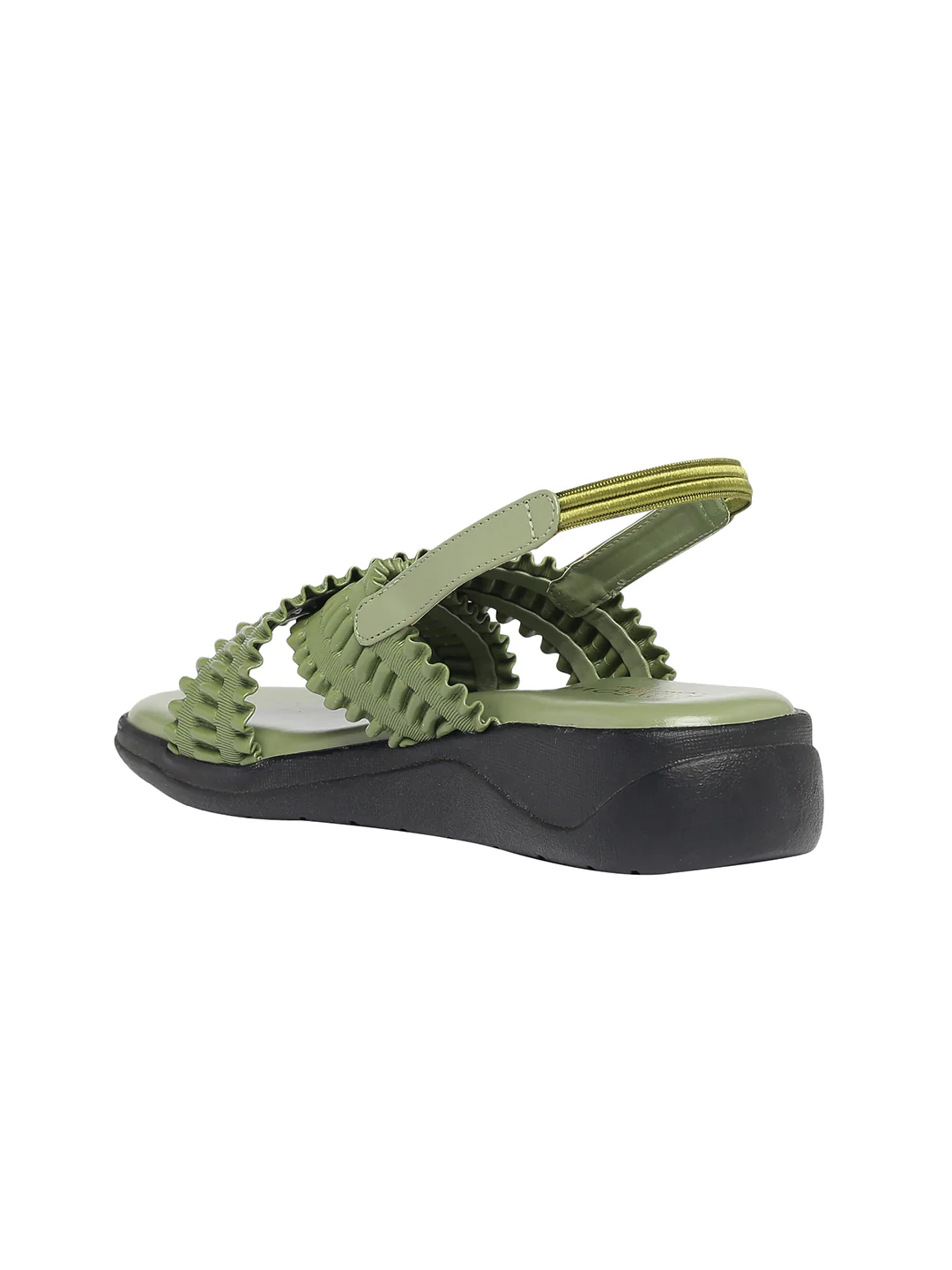 Aliza Olive Flats - Image 5