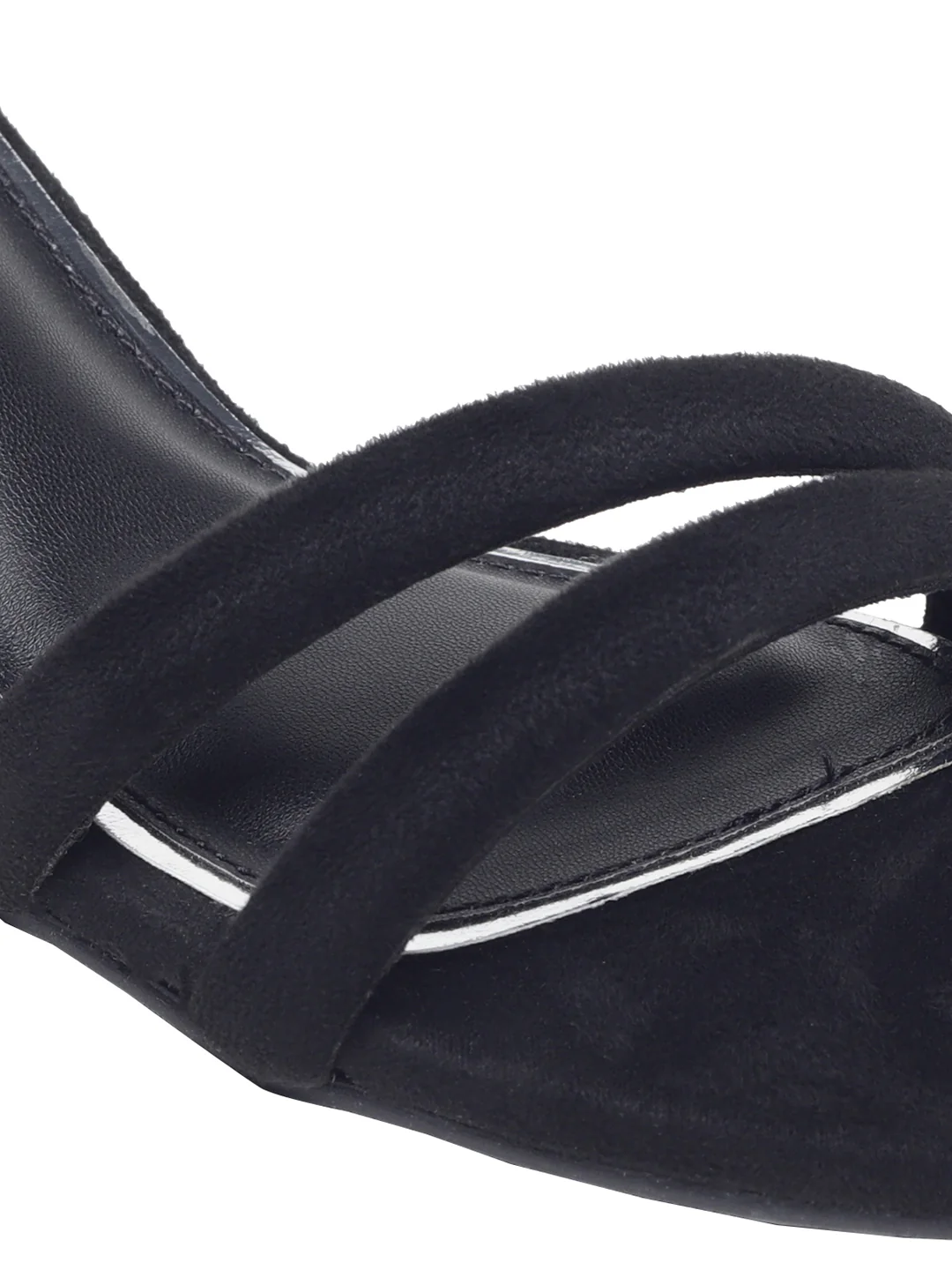 Alora  Black Block Heels - Image 7