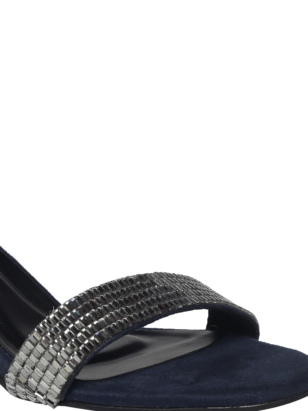 Amy Silver Block Heels - Image 4