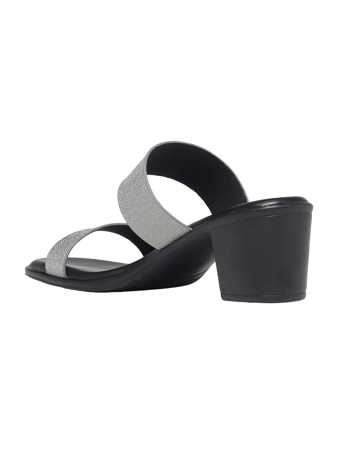 Aprila Black Block Heels - Image 5