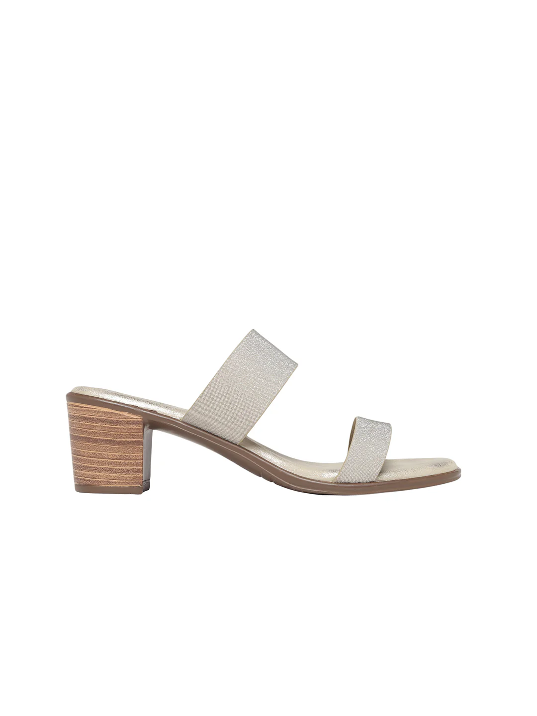 Aprila Gold Block Heels - Image 5