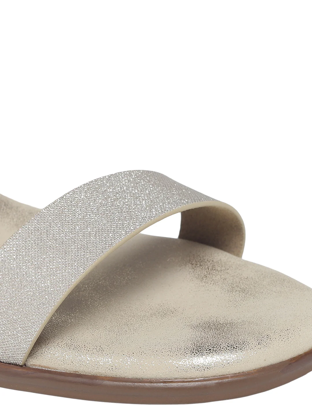 Aprila Gold Block Heels - Image 7