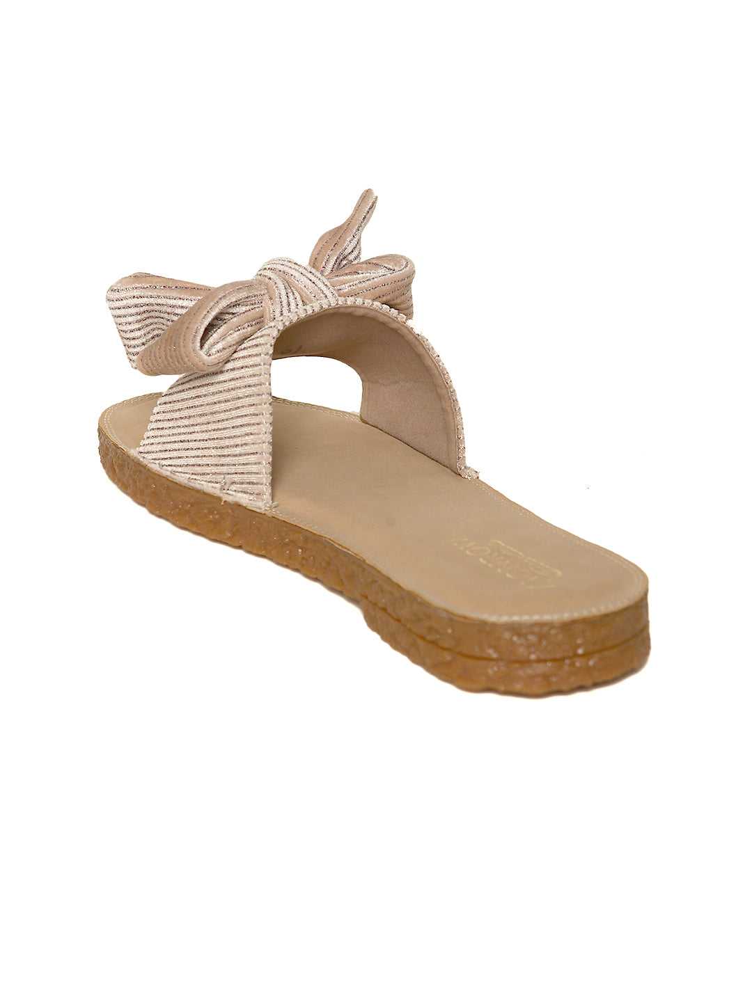 Arielle Beige Flats - Image 6