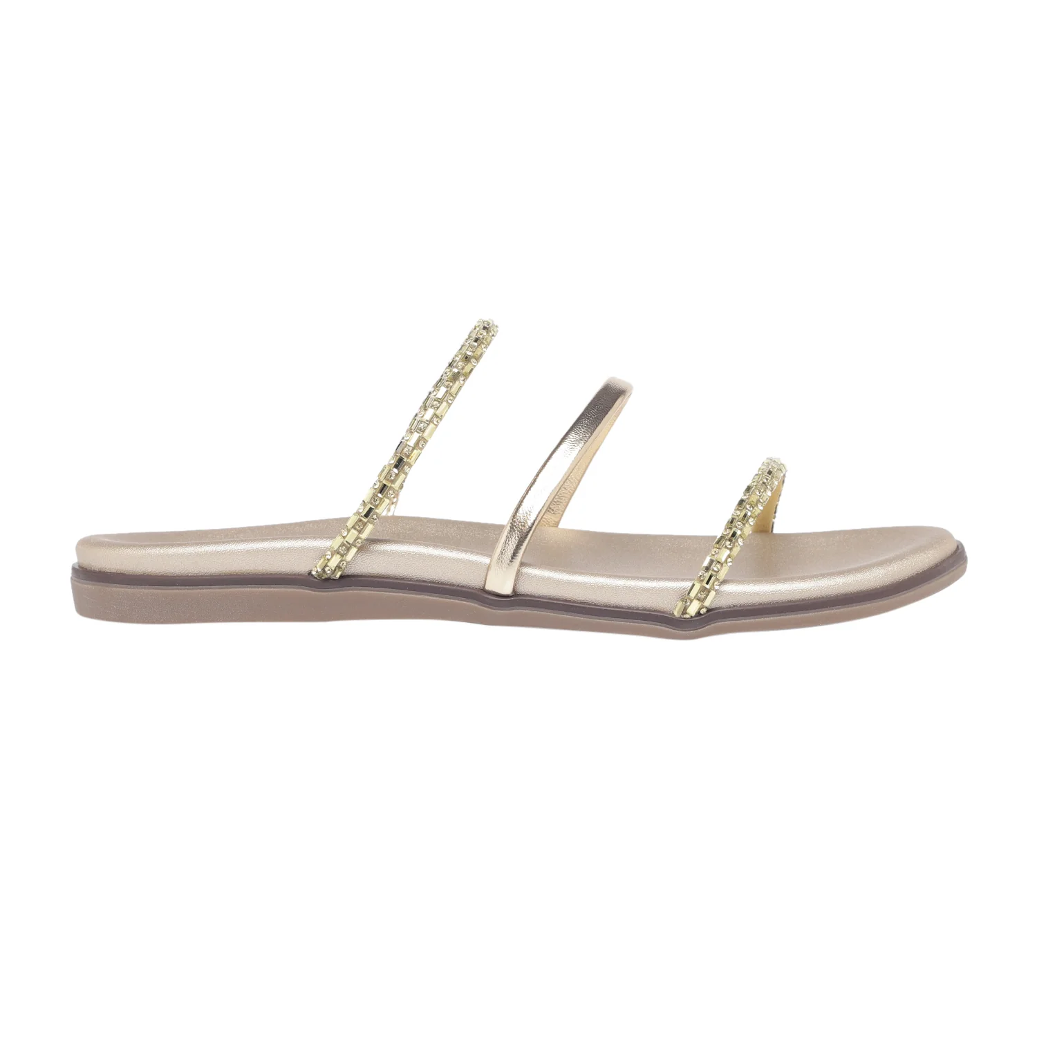Auckie Monrow Gold Flats - Image 5