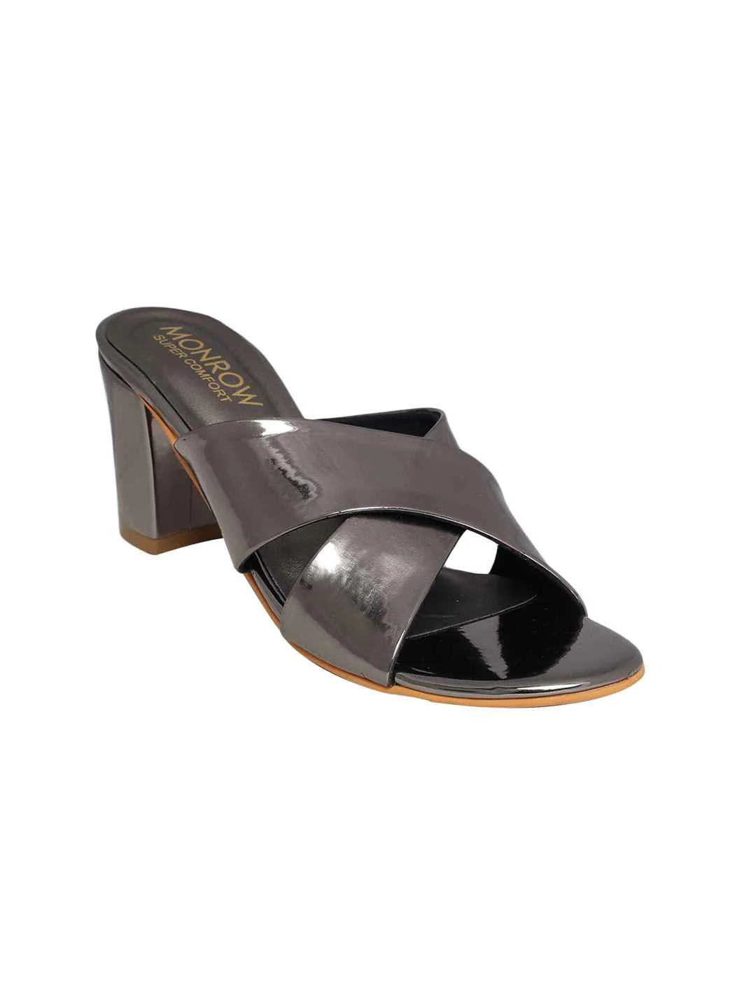 Ava Copper Block Heels - Image 3