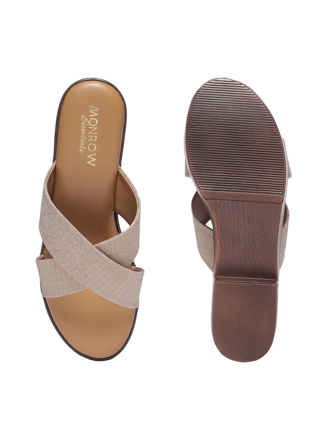 Baylin Gold Platform Heels - Image 6