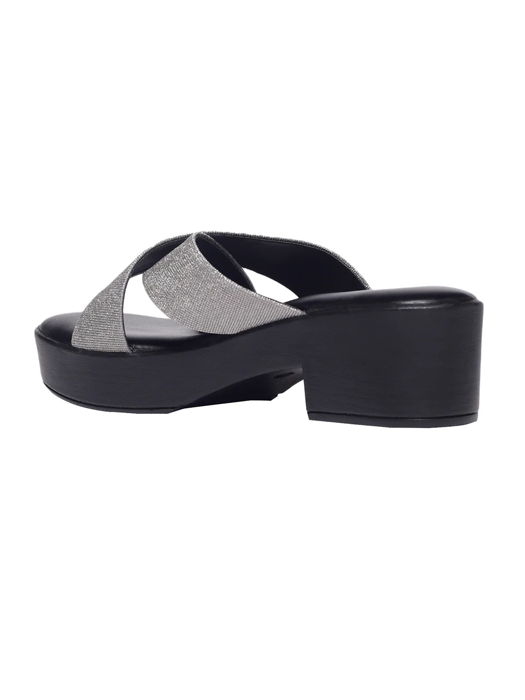 Baylin Gun Metal Platform Heels - Image 4
