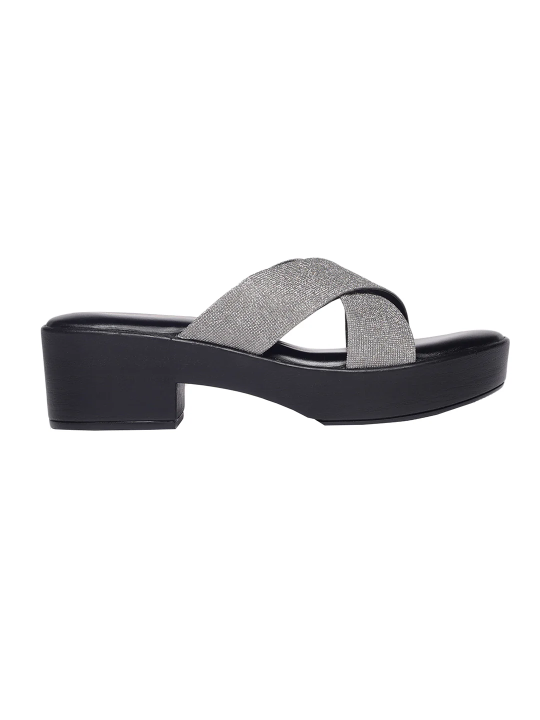 Baylin Gun Metal Platform Heels - Image 5