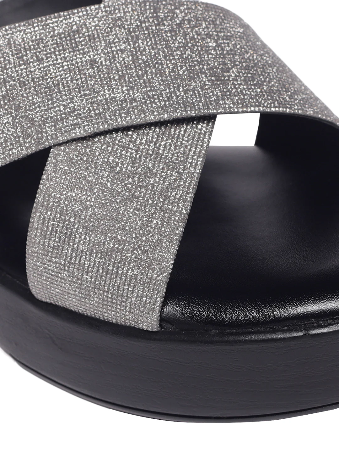 Baylin Gun Metal Platform Heels - Image 7