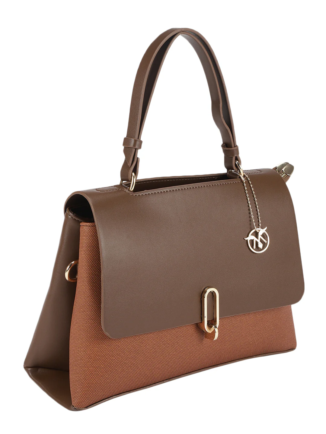 Biluxe Brown Satchel Bag - Image 5