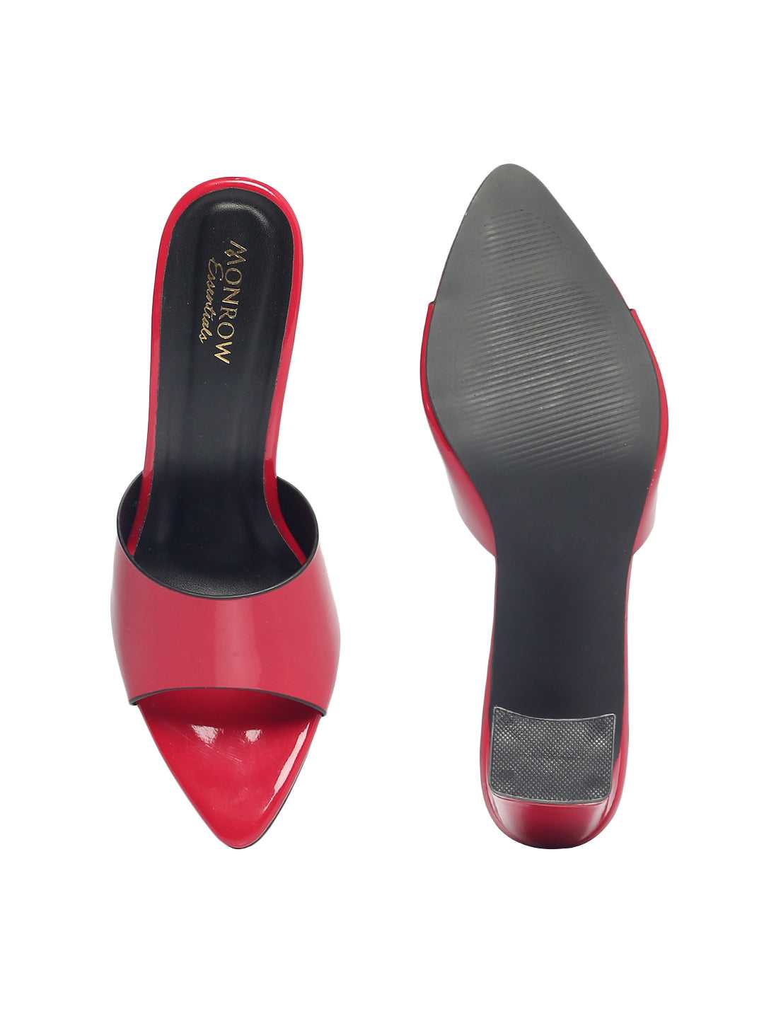 Blushy Red Block Heel - Image 7