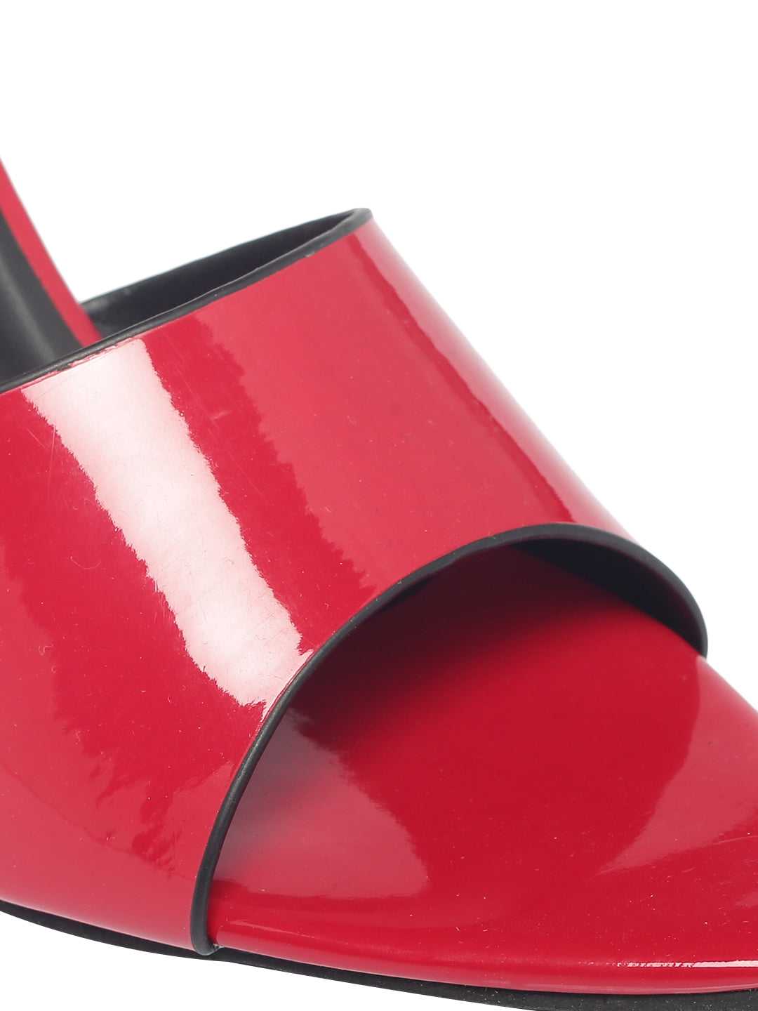 Blushy Red Block Heel - Image 8