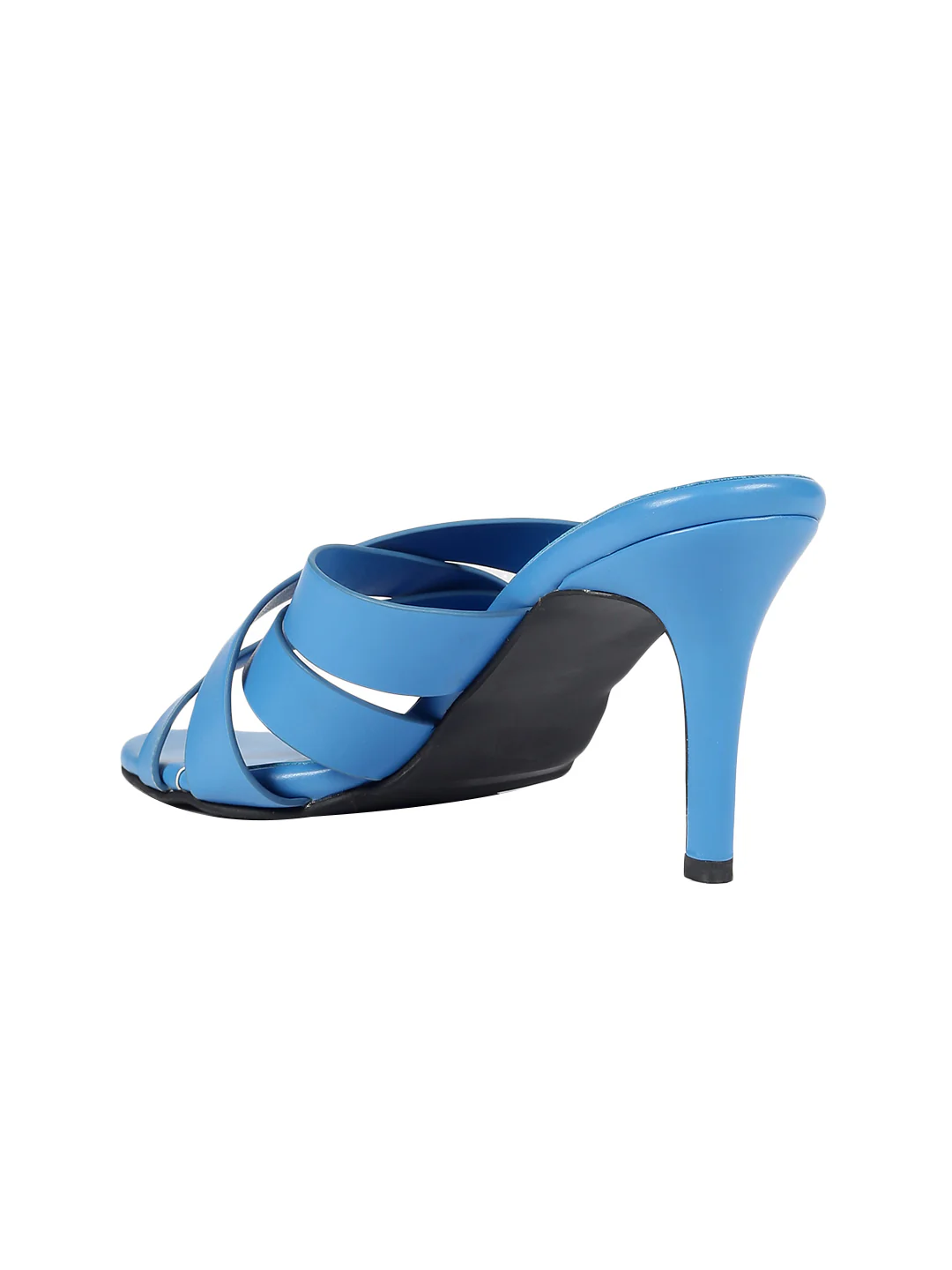 Callie Blue Kitten Heels - Image 3