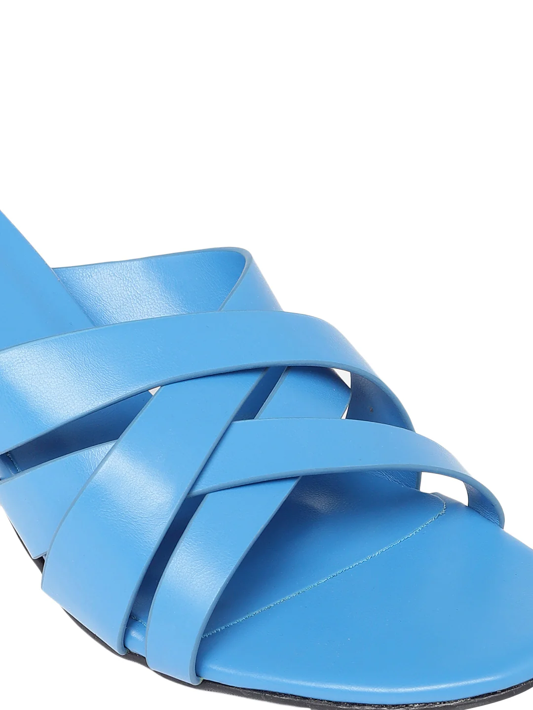 Callie Blue Kitten Heels - Image 6
