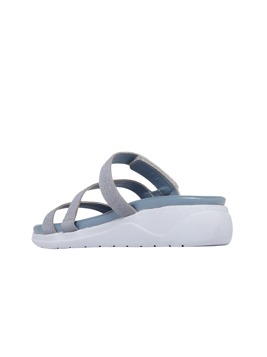 Candace Blue Wedges - Image 4