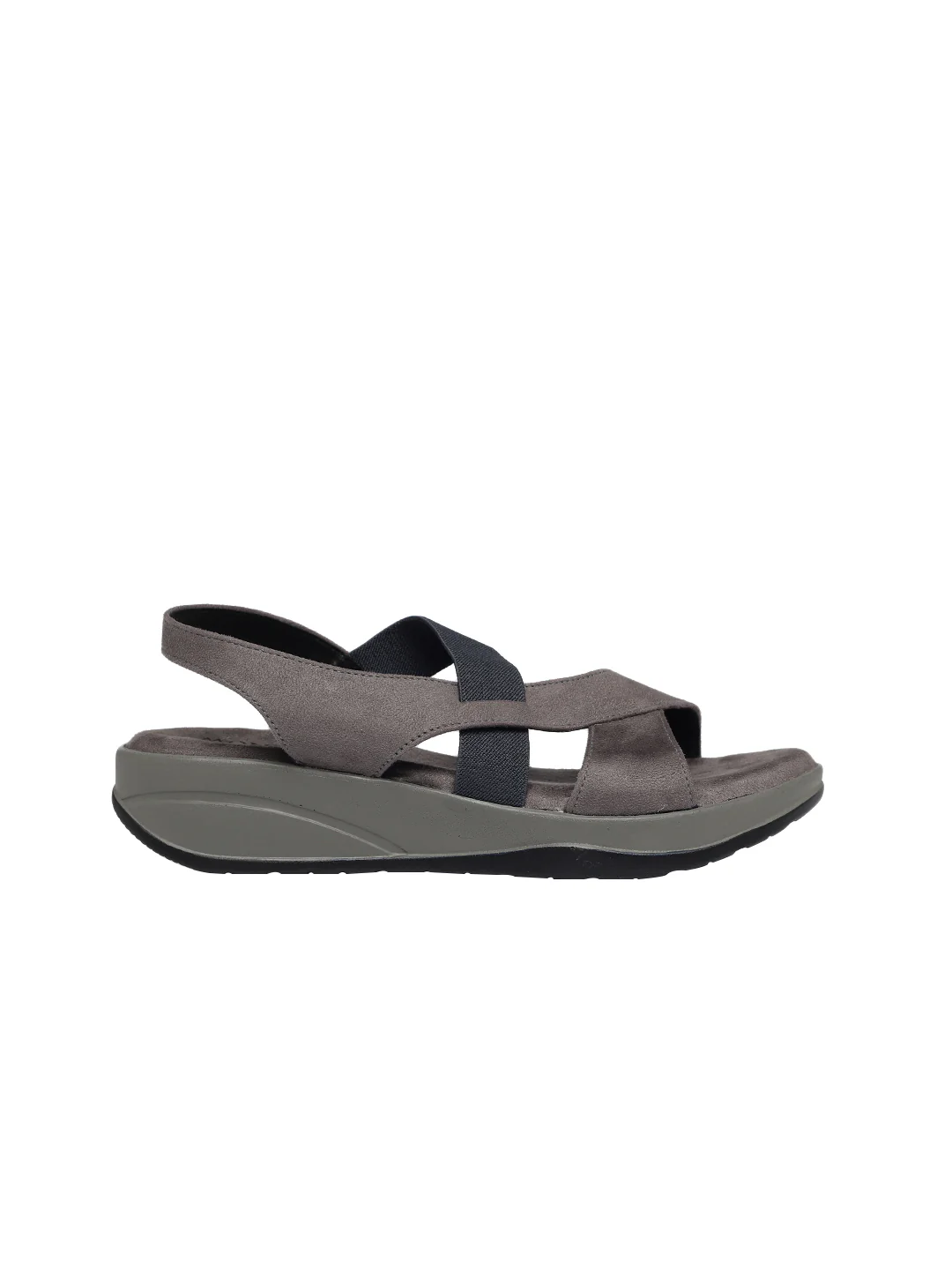 Carlee Grey Wedge Heel - Image 5