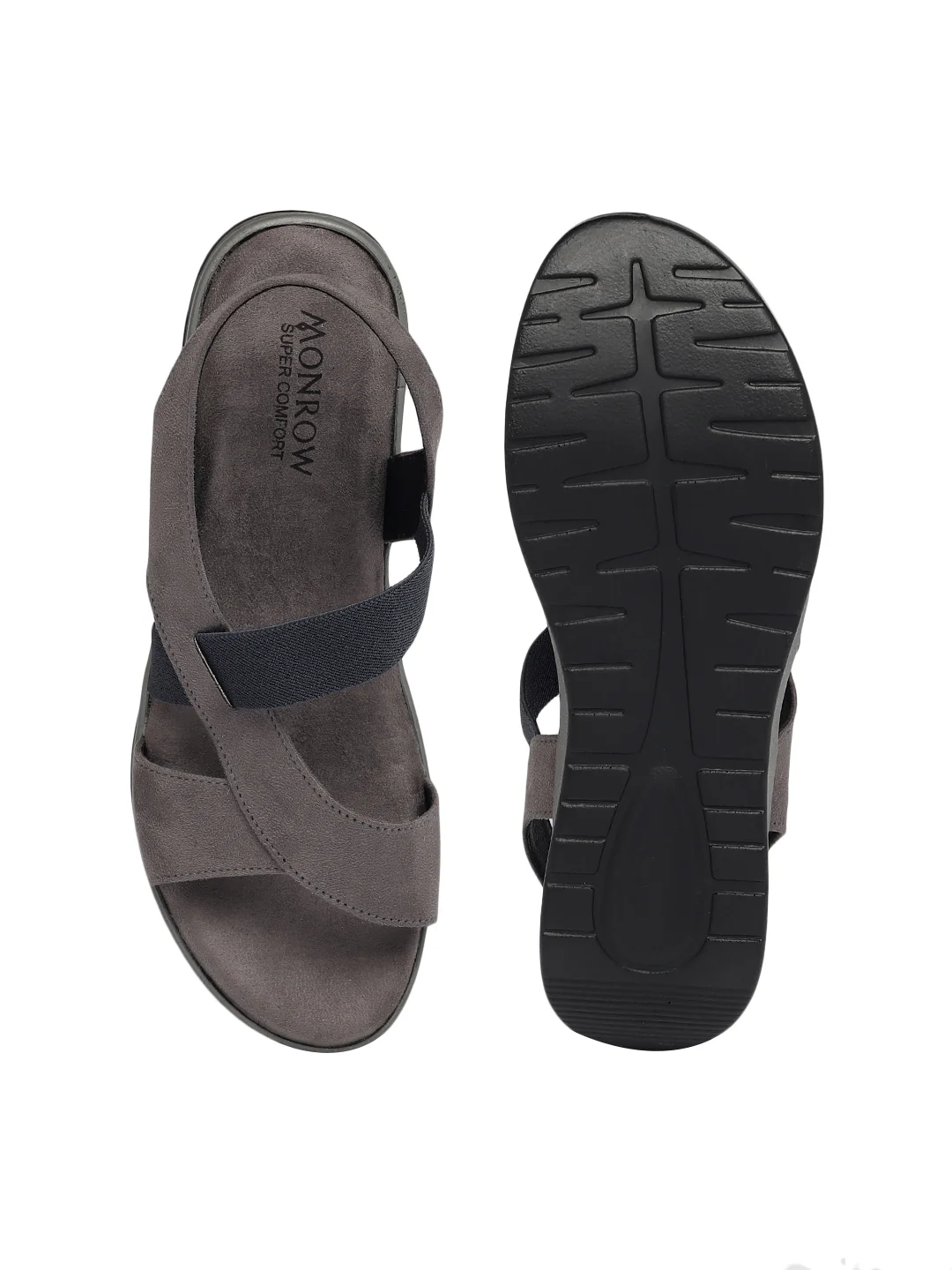 Carlee Grey Wedge Heel - Image 6