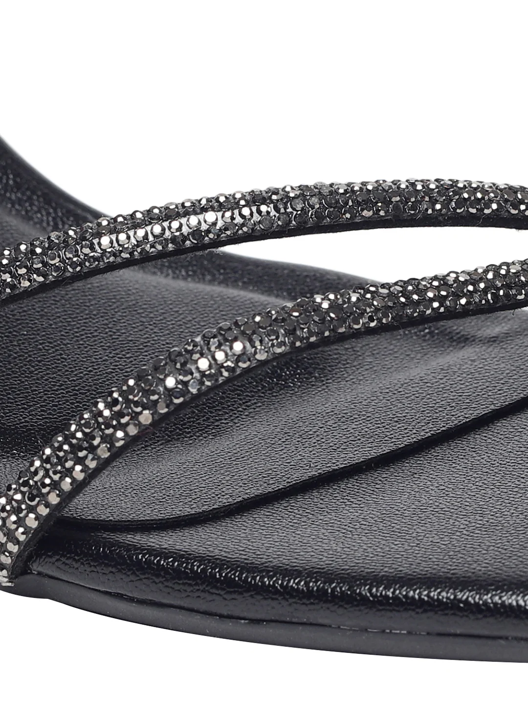 Casey Black Block Heels - Image 3