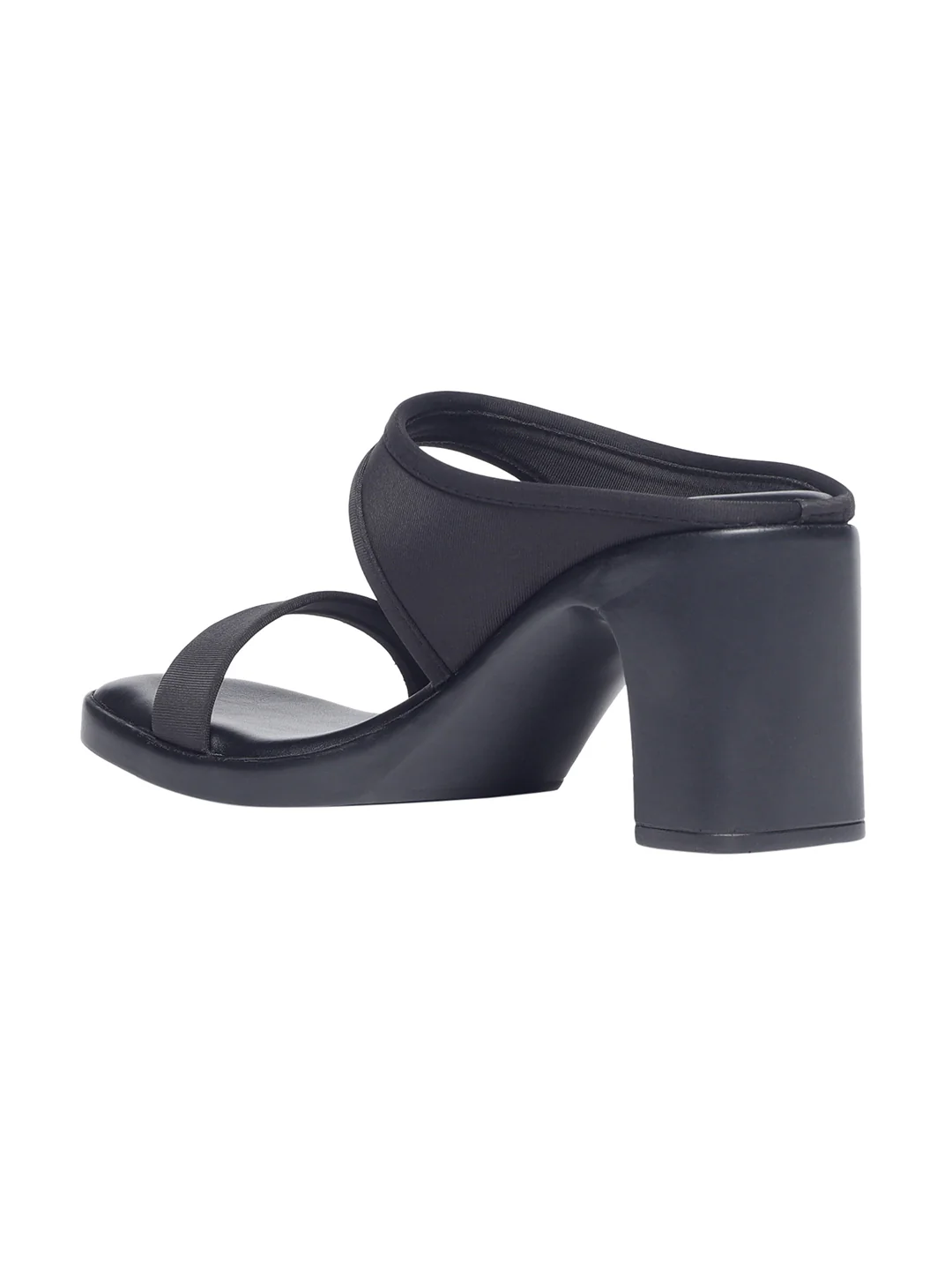 Darcy Black Block Heels - Image 6