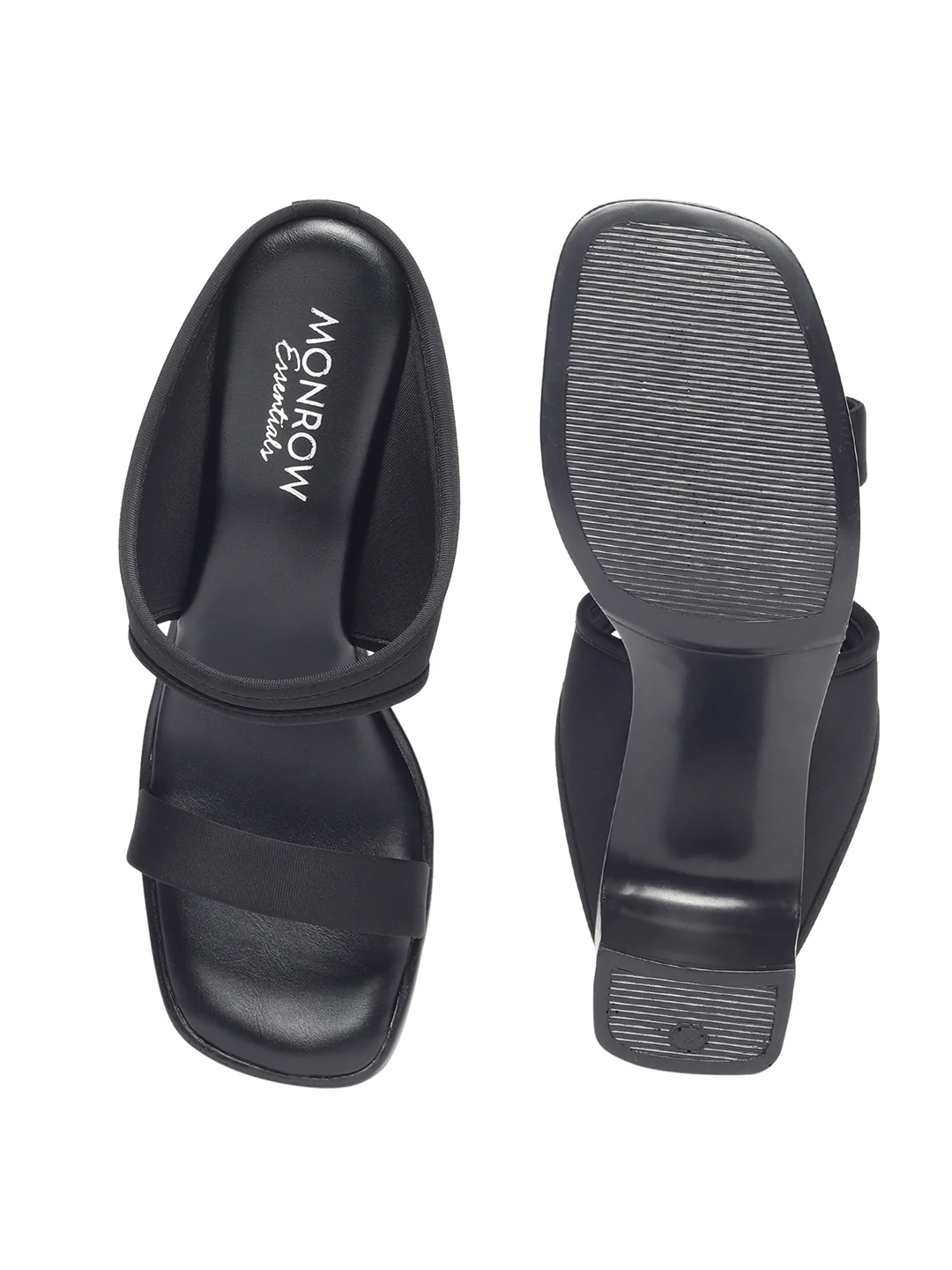 Darcy Black Block Heels - Image 7