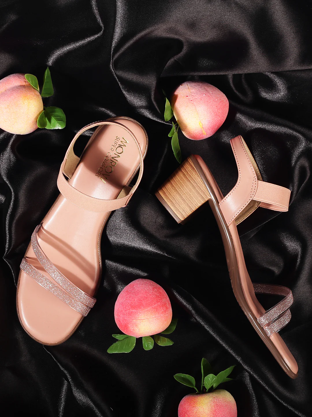 Diana Pink Block Heels - Image 3