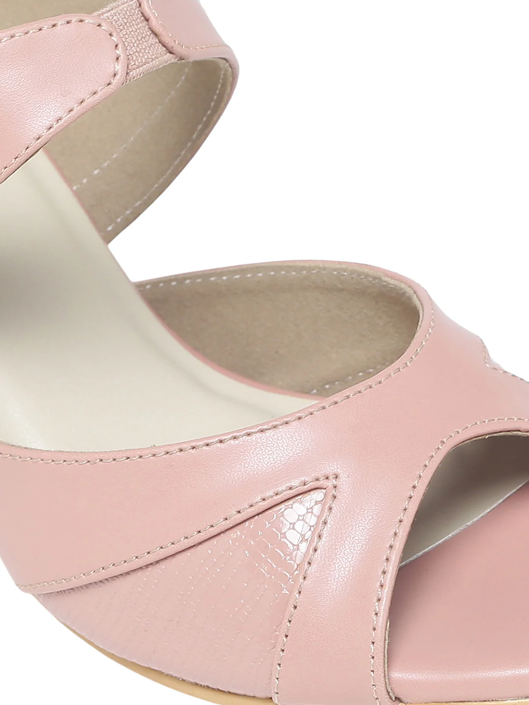 Divaya Pink Block Heels - Image 6