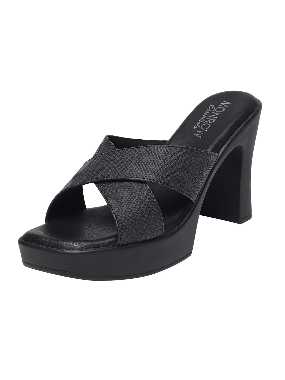 Drew Black Platform Heels - Image 6