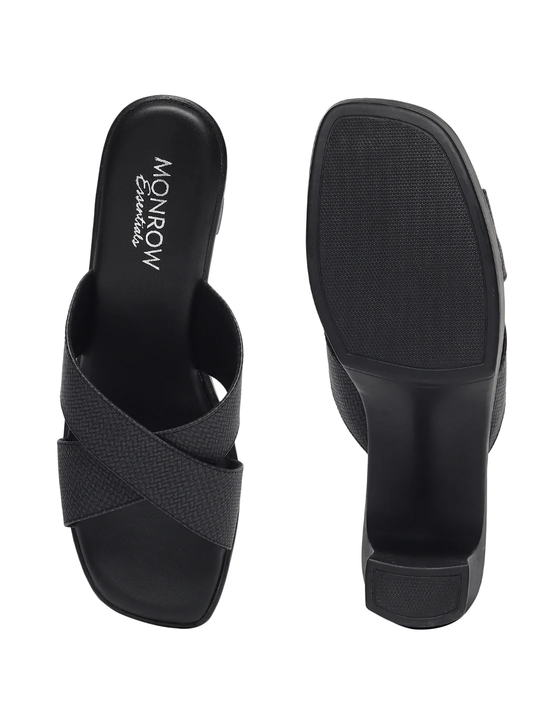 Drew Black Platform Heels - Image 8