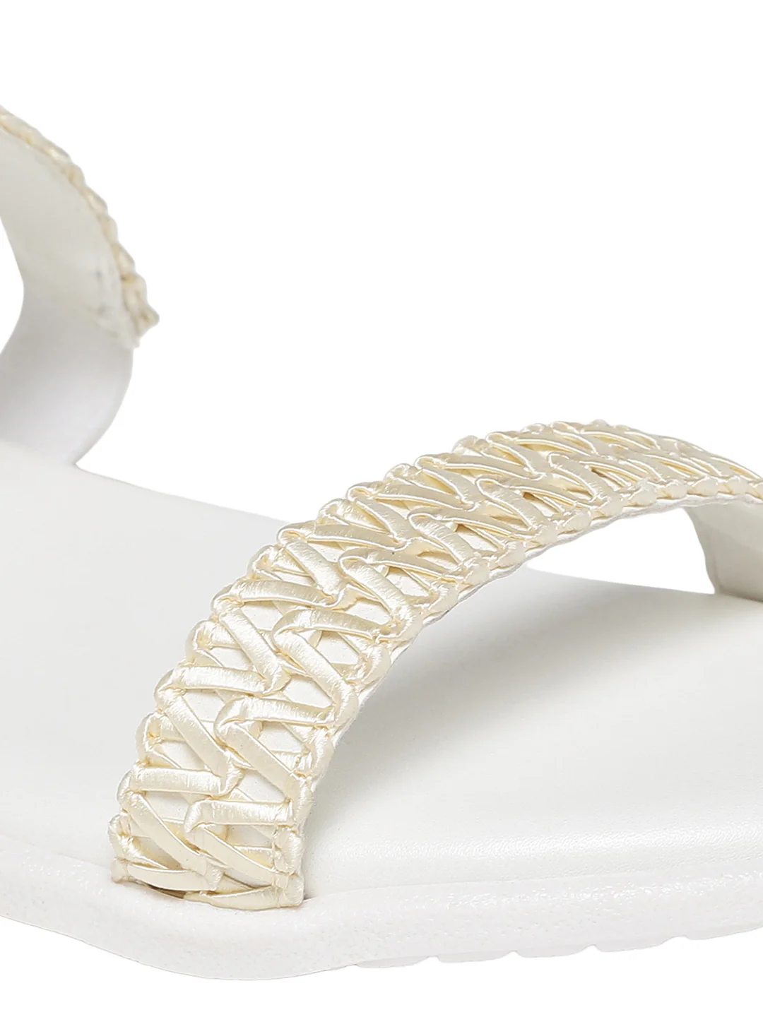 Eliya Off White Flats - Image 7