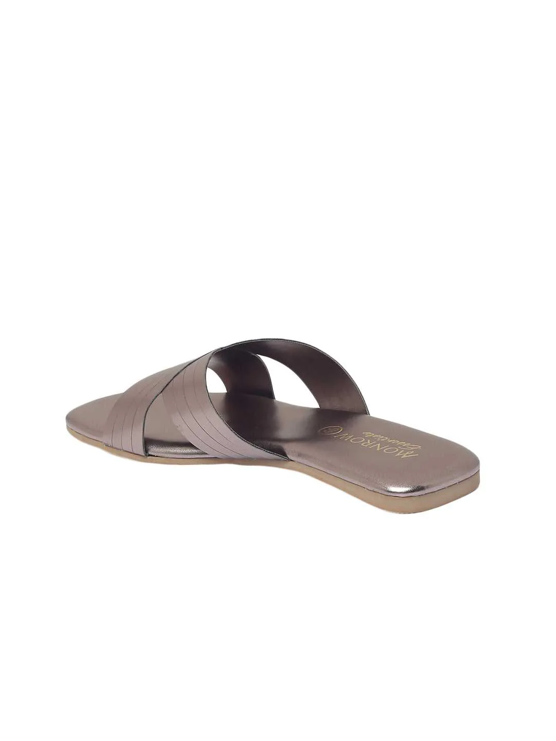 Elke Gun Metal Flats - Image 4