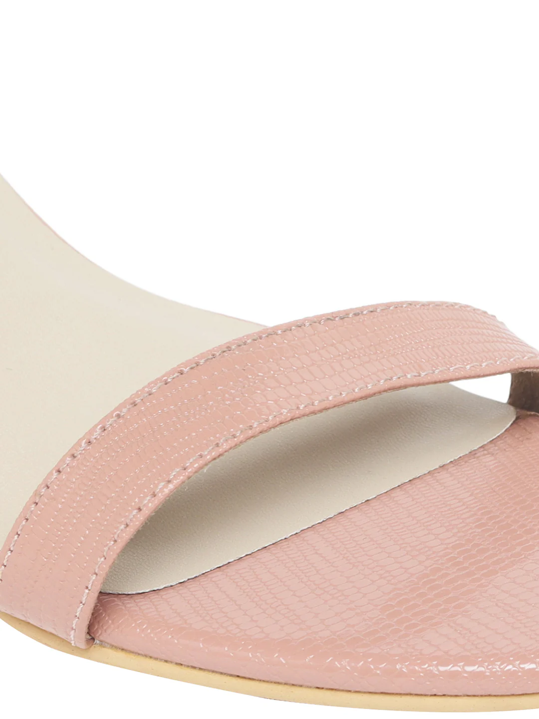 Ellery Peach Block Heels - Image 4