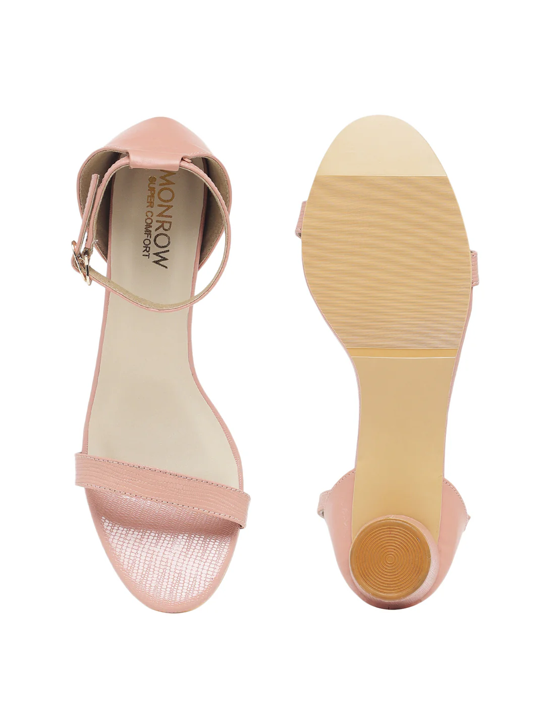 Ellery Peach Block Heels - Image 6