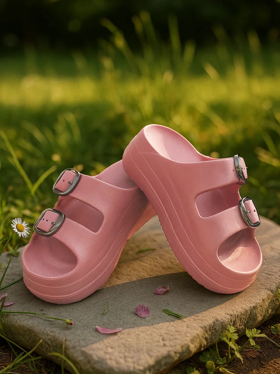 Ember Lavender Slip On Sliders - Image 9
