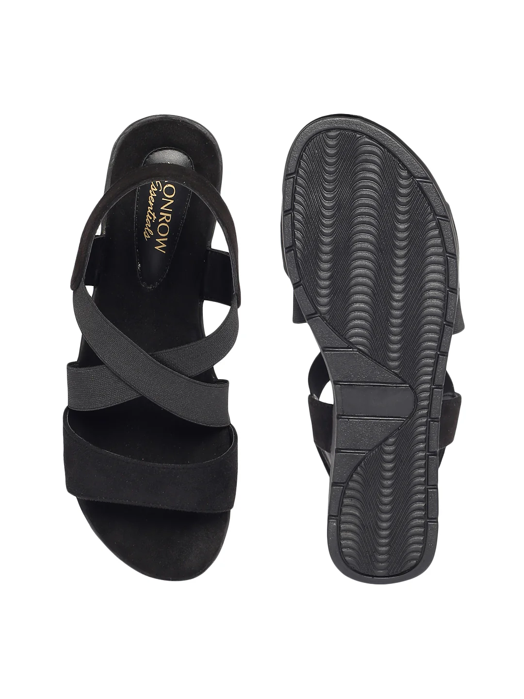 Emel Black Sandals - Image 7