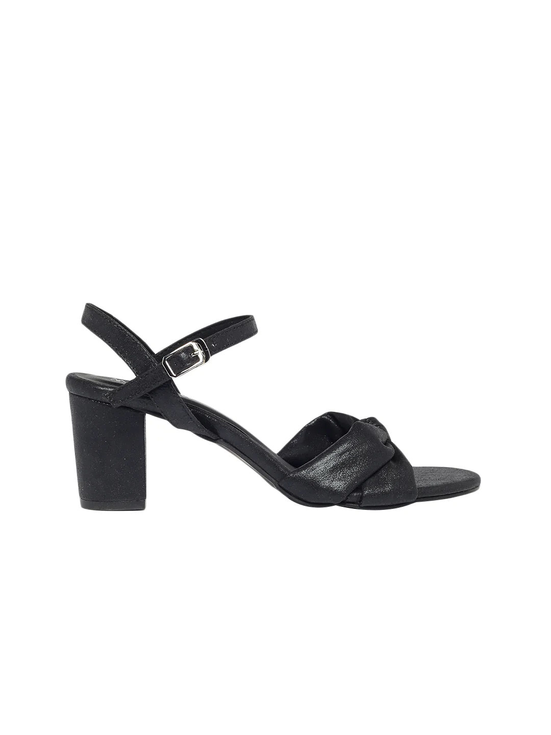 Emerson Black Block Heels - Image 7
