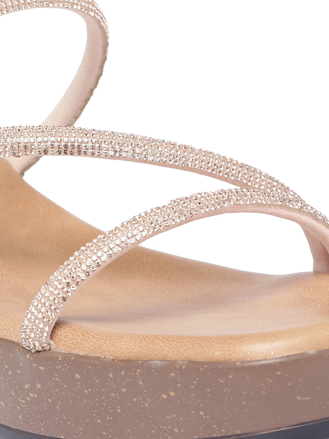 Emma Rose Gold Wedge Heels - Image 7