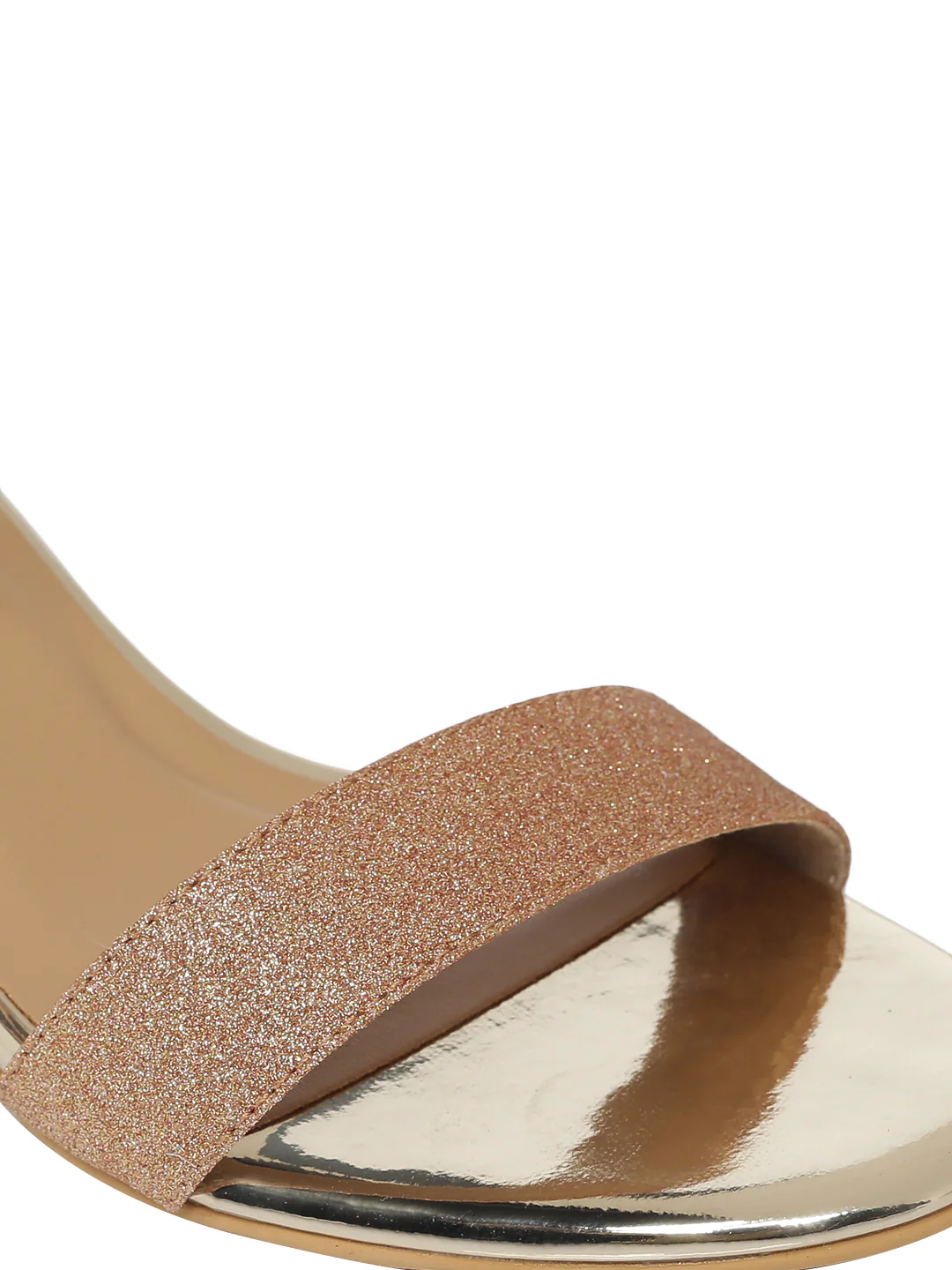 Faith Rose Gold Block Heels - Image 7