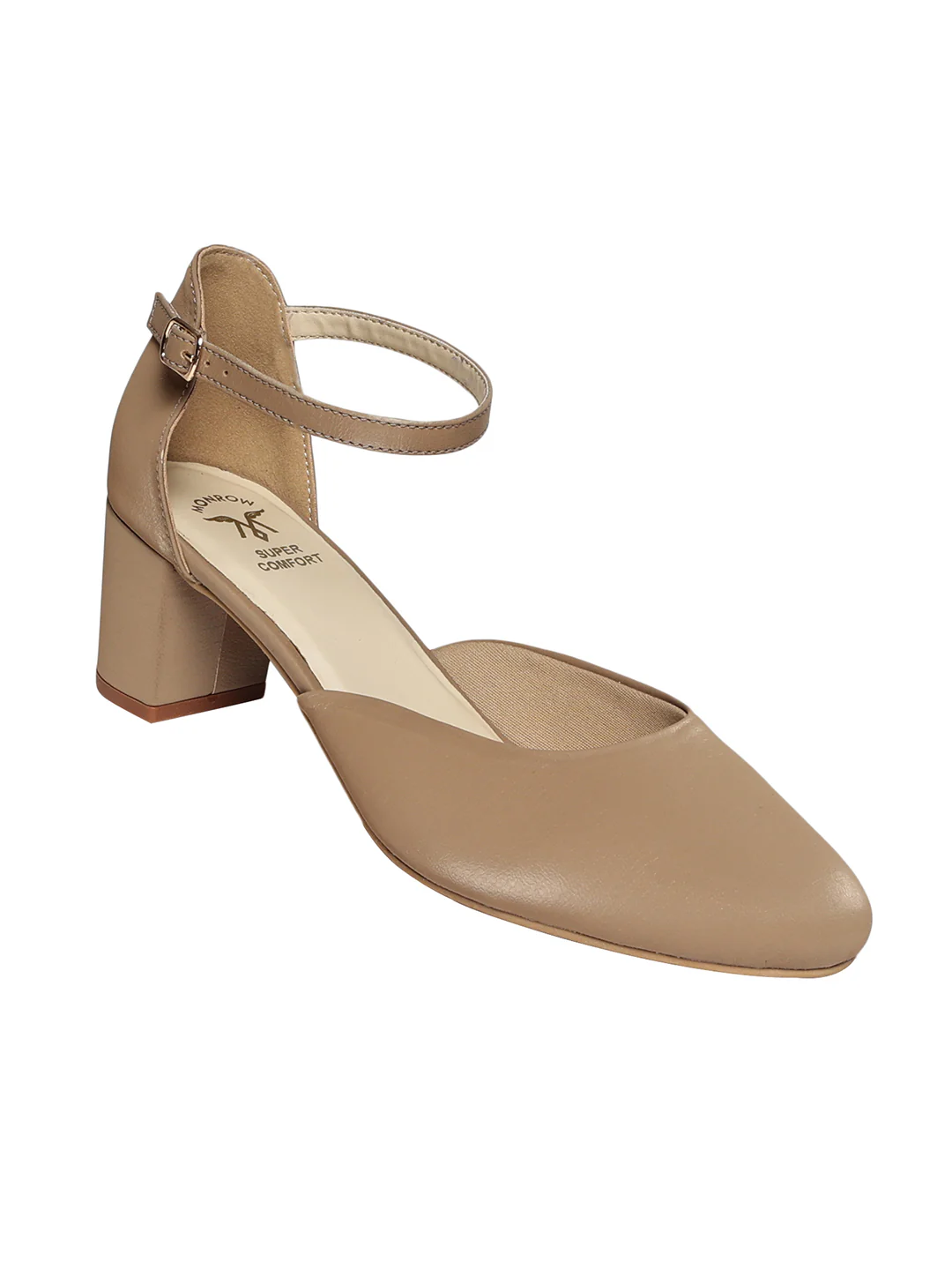 Fiora Cream Block Heels - Image 4