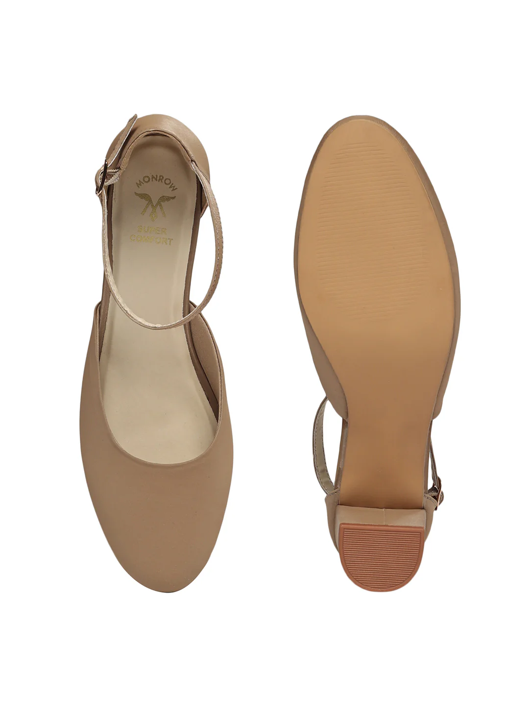 Fiora Cream Block Heels - Image 7