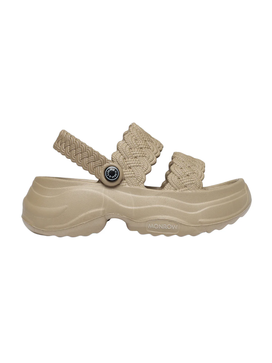 Flora Beige Clogs Sandal - Image 5