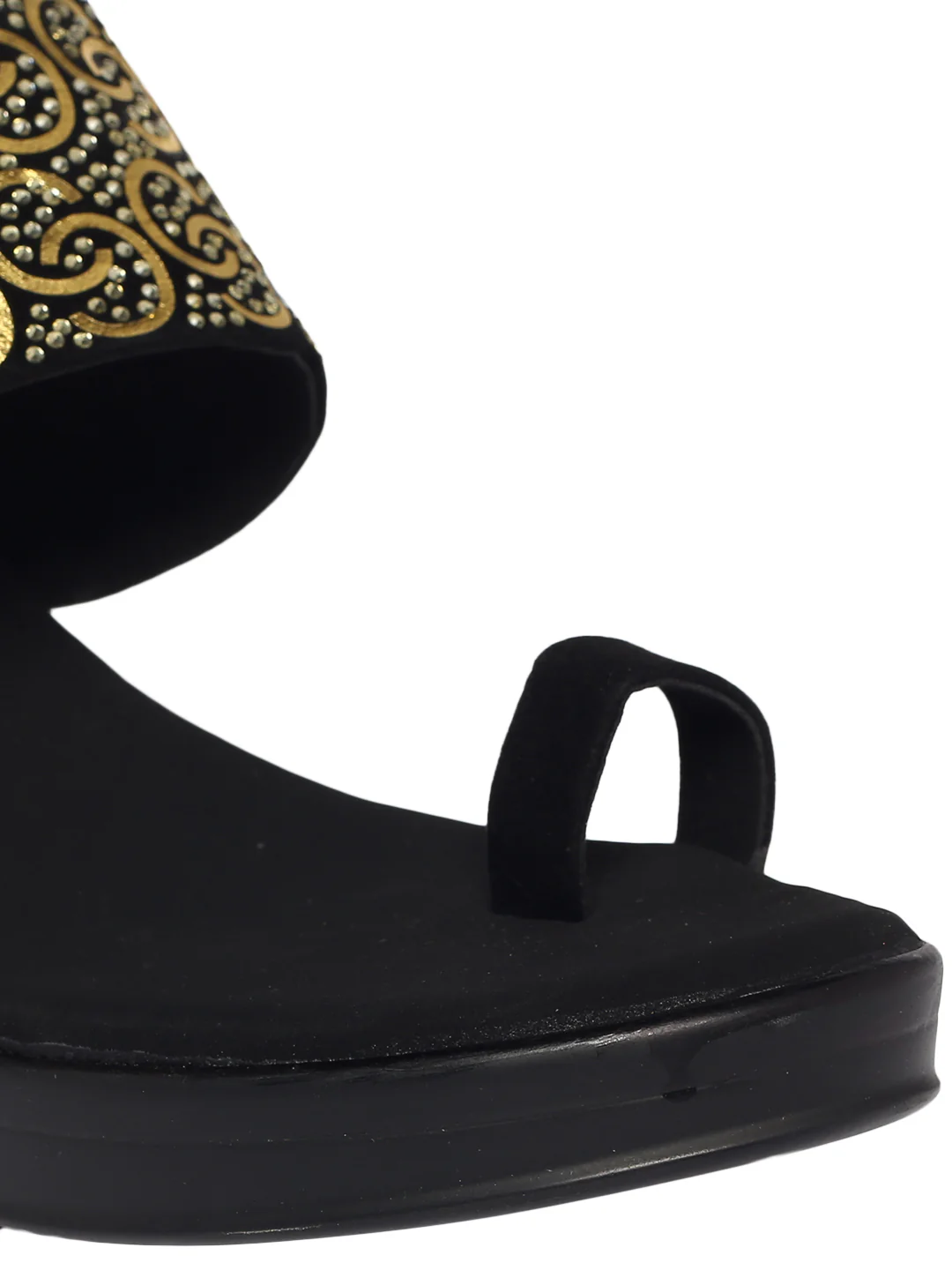 Gianna Gold Wedge - Image 7