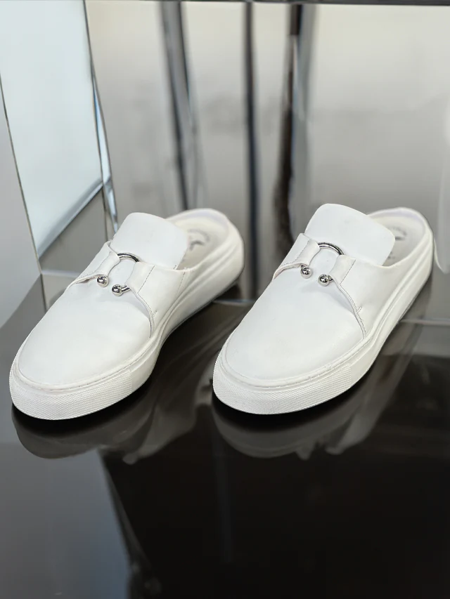 Glenda White Sneakers - Image 3