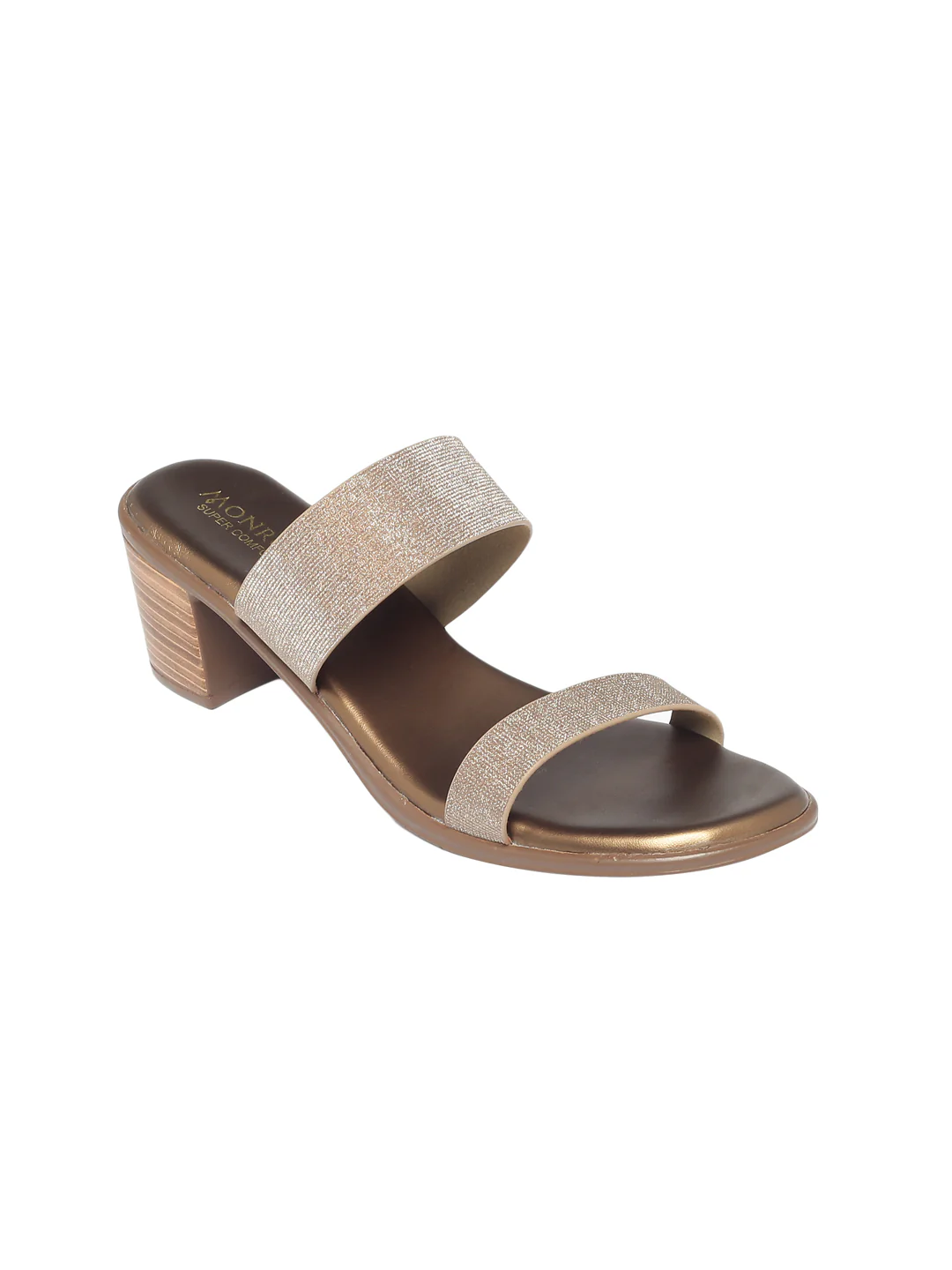 Gracie Bronze Block Heels - Image 2
